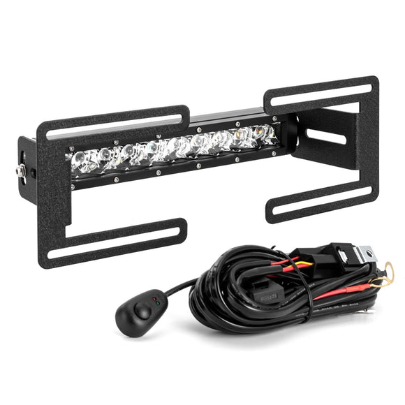 2021 - 2023 Ford F - 150 Raptor Front Bumper Bolt - On Lower Grill 11.3" Light Bar Kit - WeiSen - 70103016