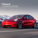 2021 - 2023 Tesla Model Y No Drill Class 3 Trailer Hitch 2" Receiver & Plug&Play 4 - Pin Trailer Wiring Harness - WeiSen - 70108012+70206078