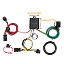 2021 - 2023 Tesla Model Y No Drill Class 3 Trailer Hitch 2" Receiver & Plug&Play 4 - Pin Trailer Wiring Harness - WeiSen - 70108012+70206078