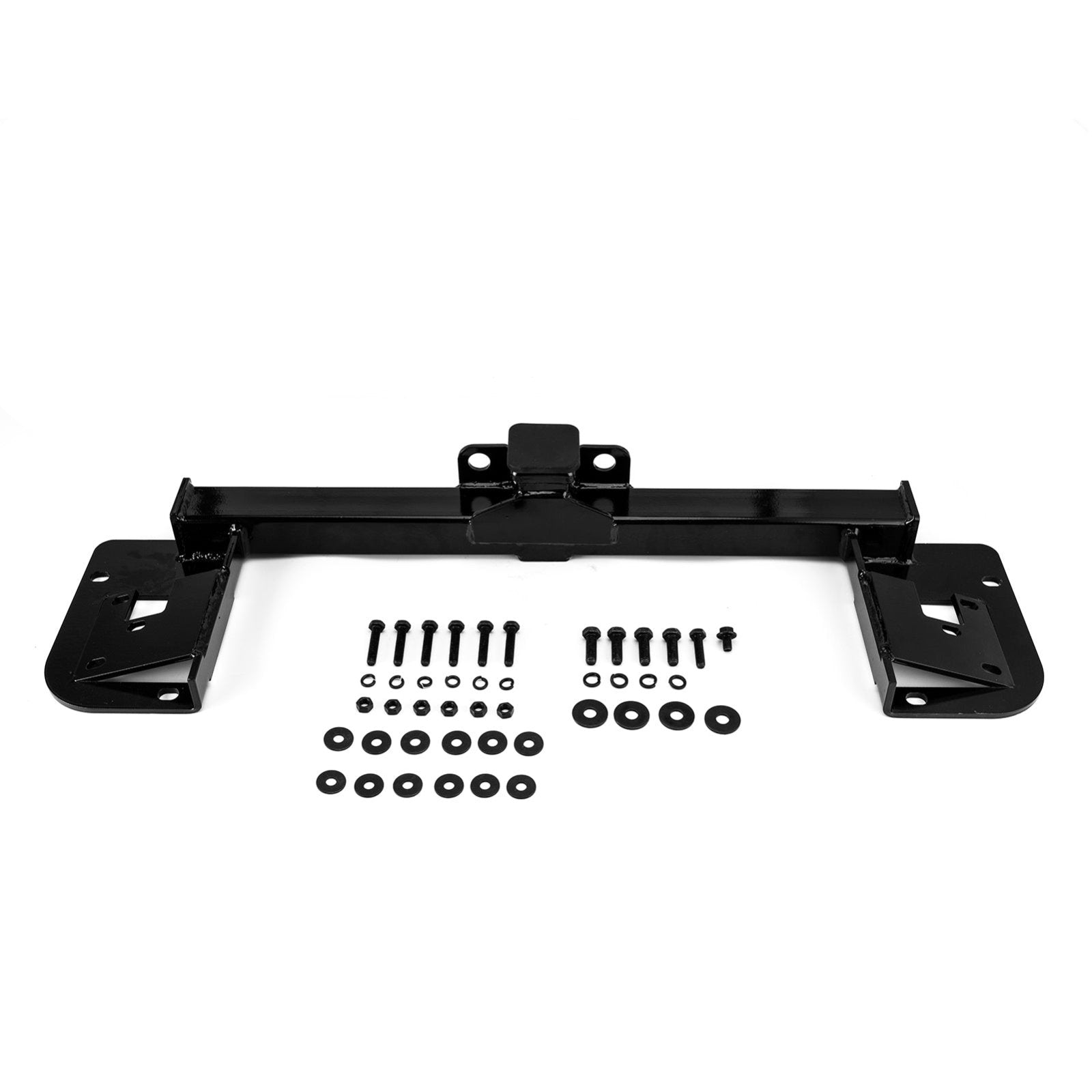 2021 - 2023 Tesla Model Y No Drill Class 3 Trailer Hitch 2" Receiver & Plug&Play 4 - Pin Trailer Wiring Harness - WeiSen - 70108012+70206078