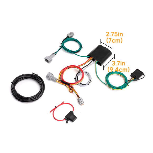 2021 - 2025 3rd Gen Nissan Rogue 4 - Pin Trailer Hitch Tow Wiring Harness - WeiSen - 70206062