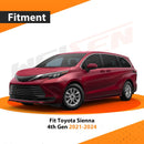 2021 - 2024 4th Gen Toyota Sienna Plug&Play Connector Vehicle - Side 4 - Pin Trailer Wiring Harness - WeiSen - 70206065