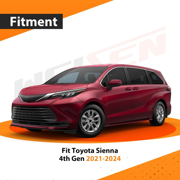 2021 - 2024 4th Gen Toyota Sienna Plug&Play Connector Vehicle - Side 4 - Pin Trailer Wiring Harness - WeiSen - 70206065