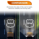 2021 - 2024 Ford Bronco Aluminum Alloy A Pillar LED Pod Light Mounting Brackets - WeiSen - 70104060