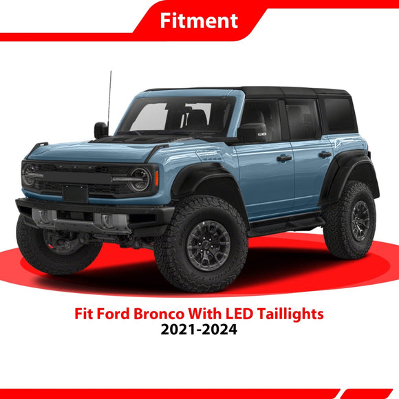 2021 - 2024 Ford Bronco Models Plug & Play Connector Towed - Vehicle RV Trailer Wiring Harness - WeiSen - 70206084