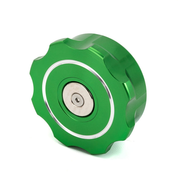 2021 - 2024 Ford F - 150 Trucks Ranger Maverick 6061 Aluminum Anodized Green Capless Fuel System Fuel Cap - WeiSen - 70501008