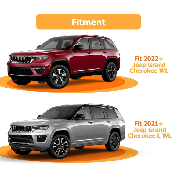 2021 - 2025 Jeep Grand Cherokee L WL Plug&Play 4 - Way Flat Trailer Wiring Harness Kit - WeiSen - 70206052