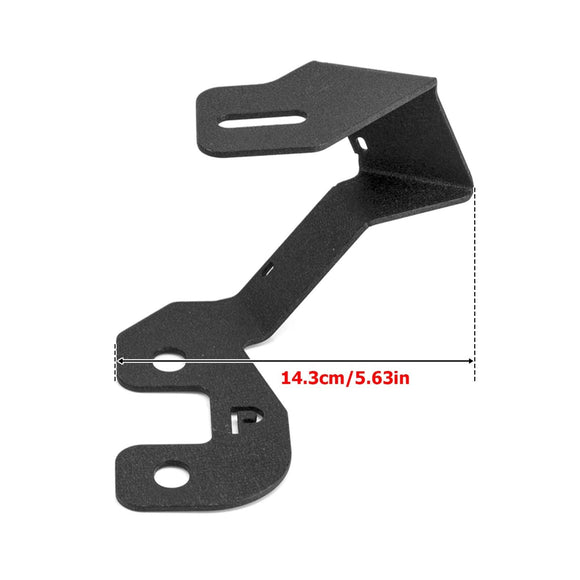 2021 - 2025 Ford Bronco Sport Bolt - On Heavy - Duty Steel Hood Hinge LED Ditch Light Bracket - WeiSen - 70104073