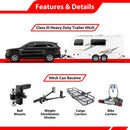 2021 - 2026 Kia Sorento & Hyundai Santa Fe Heavy Duty Steel Class 3 Trailer Hitch 2" Receiver - WeiSen - 70108029