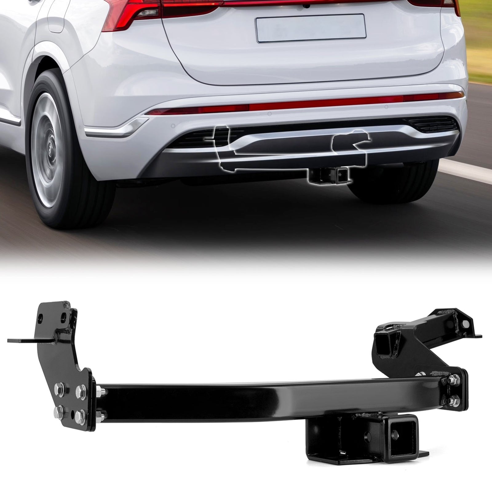 2021 - 2026 Kia Sorento & Hyundai Santa Fe Heavy Duty Steel Class 3 Trailer Hitch 2