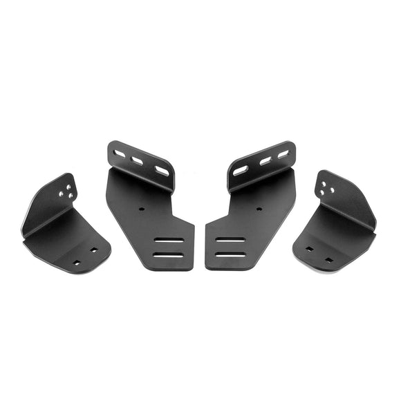 2021 - 2023 3rd Generation Ford F150 Raptor Front Bumper 42" Straight LED Light Bar Mounting Brackets - WeiSen - 70102056