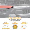 2021 - 2023 3rd Generation Ford F150 Raptor Front Bumper 42" Straight LED Light Bar Mounting Brackets - WeiSen - 70102056