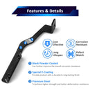 2022 - 2024 2WD/4WD Nissan Frontier Hood Hinge 3" White & Amber Strobe LED Ditch Light Pod Kit - WeiSen - 70104048+70201007