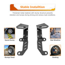 2022 - 2024 Chevy Silverado & GMC 1500 Models Heavy - Duty Steel Hood Hinge LED Ditch Light Bracket - WeiSen - 70104070