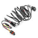 2022 - 2024 Polaris RZR Turbo R / Pro XP UTV Roof 32" Curved LED Light Bar Kit - WeiSen - 80101035+70202007+80206007