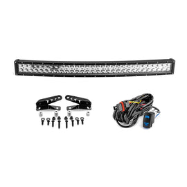 2022 - 2024 Polaris RZR Turbo R / Pro XP UTV Roof 32" Curved LED Light Bar Kit - WeiSen - 80101035+70202007+80206007