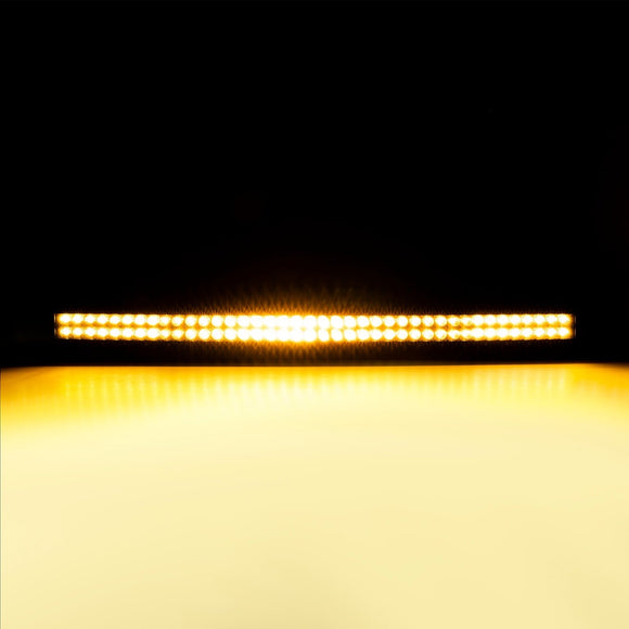 2022 - 2024 RZR Pro R 4 / Pro R Amber White Spot Flood Strobe 42" Dual Row Curved 240w LED Light Bar Kit - WeiSen - 80101030+70202020