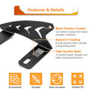 2022 - 2024 RZR Pro R 4 / Pro R Amber White Spot Flood Strobe 42" Dual Row Curved 240w LED Light Bar Kit - WeiSen - 80101030+70202020