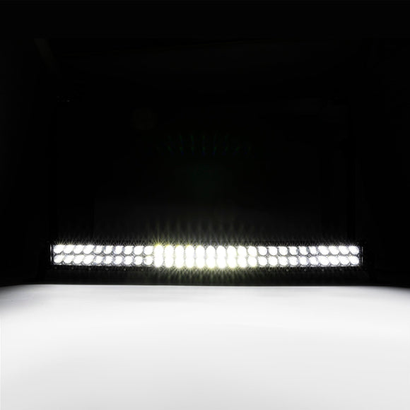 2022 - 2024 RZR Pro R 4 / Pro R Spot Flood Strobe Amber White 32" Dual Row Curved 180w LED Light Bar Kit - WeiSen - 80101029+70202019