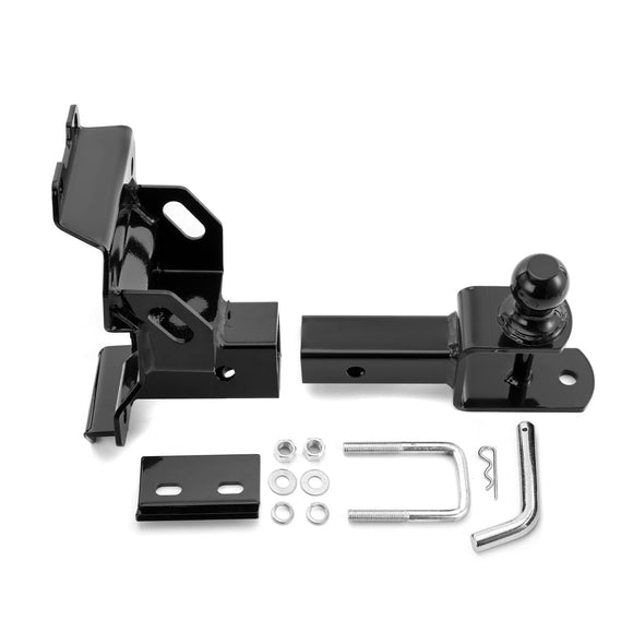 2022 - 2025 Can Am Maverick X3/MAX UTV Rear Receiver Hitch Kit w/ 2 - Inch Trailer Hitch 3 - in - 1 Ball Mount 5/8" Lock Pin Tightener - WeiSen - 8010702103