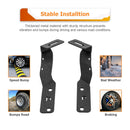 2022 - 2025 Hyundai Santa Cruz White&Amber Strobe 3.5 Inch LED Hood Hinge Ditch Light Pods w/ Wiring Harness Kit - WeiSen - 70104072+70201013