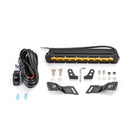 2022 - 2025 Polaris RZR PRO R UTV 12" Amber Single - row Straight Hood Light Bar Kit - WeiSen - 8011200102
