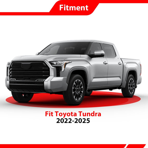 2022 - 2026 Toyota Tundra 4WD / RWD Models Heavy Duty Steel Front 3" + Rear 2.5" Suspension Leveling Kit - WeiSen - 70401045