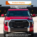 2022 - 2025 3rd Toyota Tundra Heavy Duty Steel Hood Ditch Work Light Bracket - WeiSen - 70104059