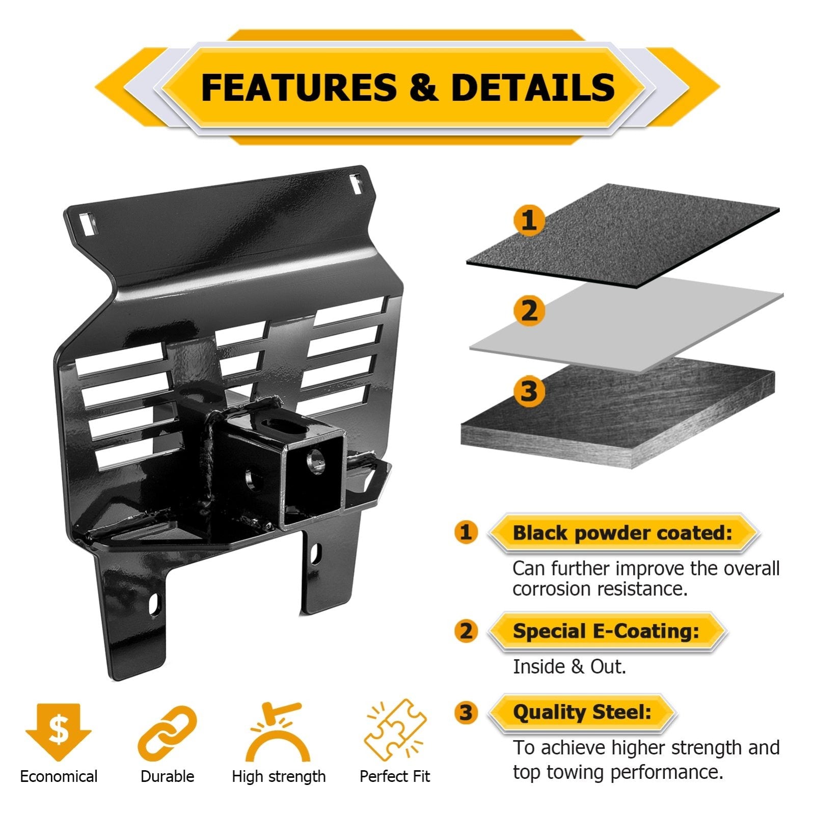 2022+ Honda Pioneer 1000/1000 - 5/1000 - 6 Heavy - Duty Steel Front 2