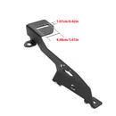 2023 - 2024 Ford F - 250/F - 350 Heavy - Duty Steel Hood Hinge LED Ditch Light Bracket - WeiSen - 70104067