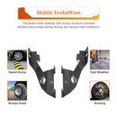 2023 - 2024 Ford F250/F350 White&Amber Strobe 3.5 Inch LED Hood Hinge Ditch Light Pods w/ Wiring Harness Kit - WeiSen - 70104067+70201013