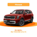 2023 - 2025 Kia Telluride LX/S SMT Circuitry Plug & Play 4 - Pin Trailer Wiring Harness Kit | Connect Trailer Taillight Brake Turn Signal Light - WeiSen - 70206024