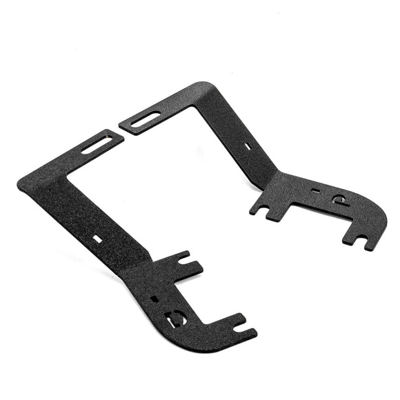 2023 - 2025 3rd Gen Chevrolet Colorado & GMC Canyon Heavy - Duty Steel Hood Hinge LED Ditch Light Bracket - WeiSen - 70104068