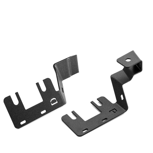 2023 - 2025 Ford Ranger Bolt - On Heavy - Duty Steel Hood Hinge LED Ditch Light Mount Bracket - WeiSen - 70104077