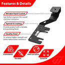 2023 - 2025 Ford Ranger Bolt - On Heavy - Duty Steel Hood Hinge LED Ditch Light Mount Bracket - WeiSen - 70104077