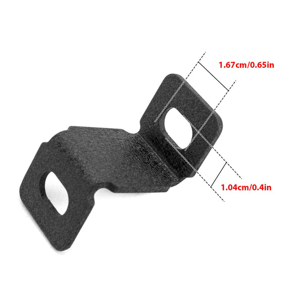 2023 - 2025 Ford Super Duty F250/350/450 Heavy - Duty Steel Hood Hinge LED Ditch Light Bracket - WeiSen - 70104066