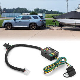 2023 - 2025 Honda Pilot Plug&Play Vehicle - Side Custom 4 - Pin Trailer Wiring Harness - WeiSen - 70206094