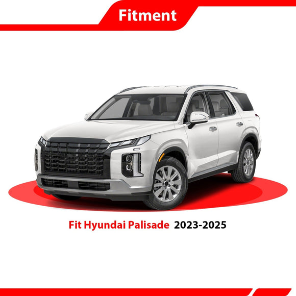 2023 - 2025 Hyundai Palisade Vehicle - Side Custom 4 - Pin Trailer Wiring Harness With Plug&Play Connector - WeiSen - 70206089