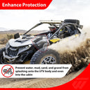 2024 - 2025 Can Am Maverick R Heavy Duty Steel Black UTV Front Fender Mud Flaps - WeiSen - 80314006