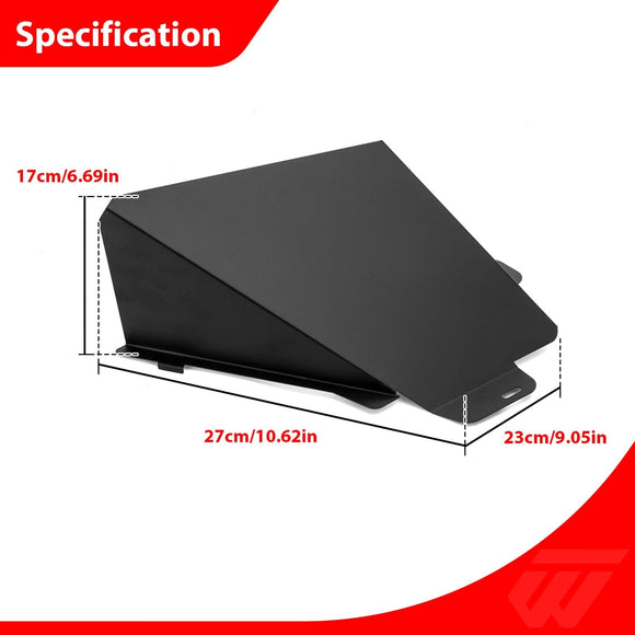 2024 - 2025 Can Am Maverick R Heavy Duty Steel Black UTV Front Fender Mud Flaps - WeiSen - 80314006