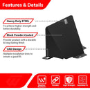 2024 - 2025 Can Am Maverick R Heavy Duty Steel Black UTV Front Fender Mud Flaps - WeiSen - 80314006