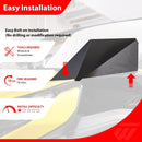 2024 - 2025 Can Am Maverick R Heavy Duty Steel Black UTV Front Fender Mud Flaps - WeiSen - 80314006