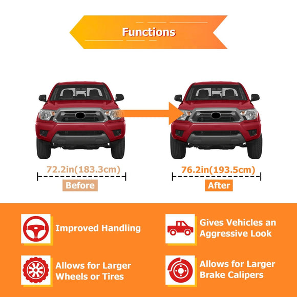 2024 - 2025 Can Am Maverick R / Max 2pcs 2" Wheel Spacers 6x139.7mm | 6061 - T6 Forged Aluminum - WeiSen - 80403040