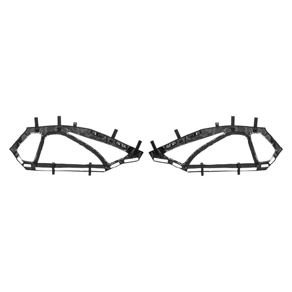 2024 - 2025 Can Am Maverick R UTV Upper Door Soft Window Enclosures w/Reflective Strips Storage Bag | Dustproof Rainproof, Protect Against Wind and Cold - WeiSen - 80307016