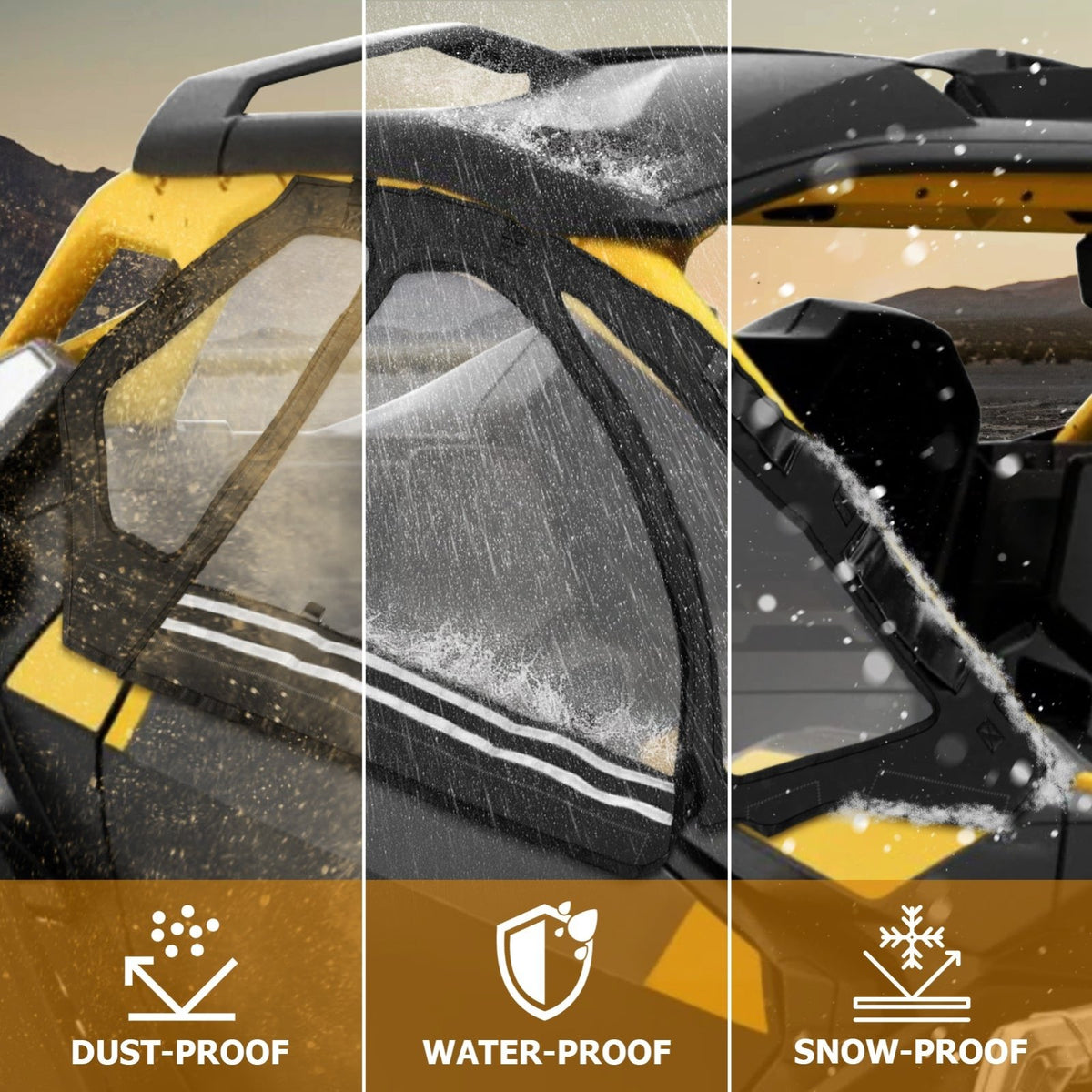 Upper Window Net Utv 2024-2026 Can Am Maverick R (2 Doors Only) UTV Upper Door Soft Window ...