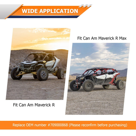 2024 - 2025 Can Am Maverick R/Max 6061 Aluminum Gas Tank Cap Gas Can Cover - WeiSen - 80503004