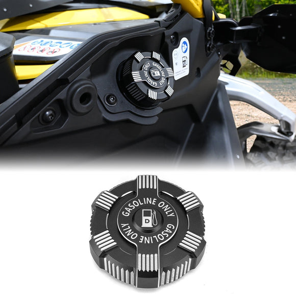 2024 - 2025 Can Am Maverick R/Max 6061 Aluminum Gas Tank Cap Gas Can Cover - WeiSen - 80503004