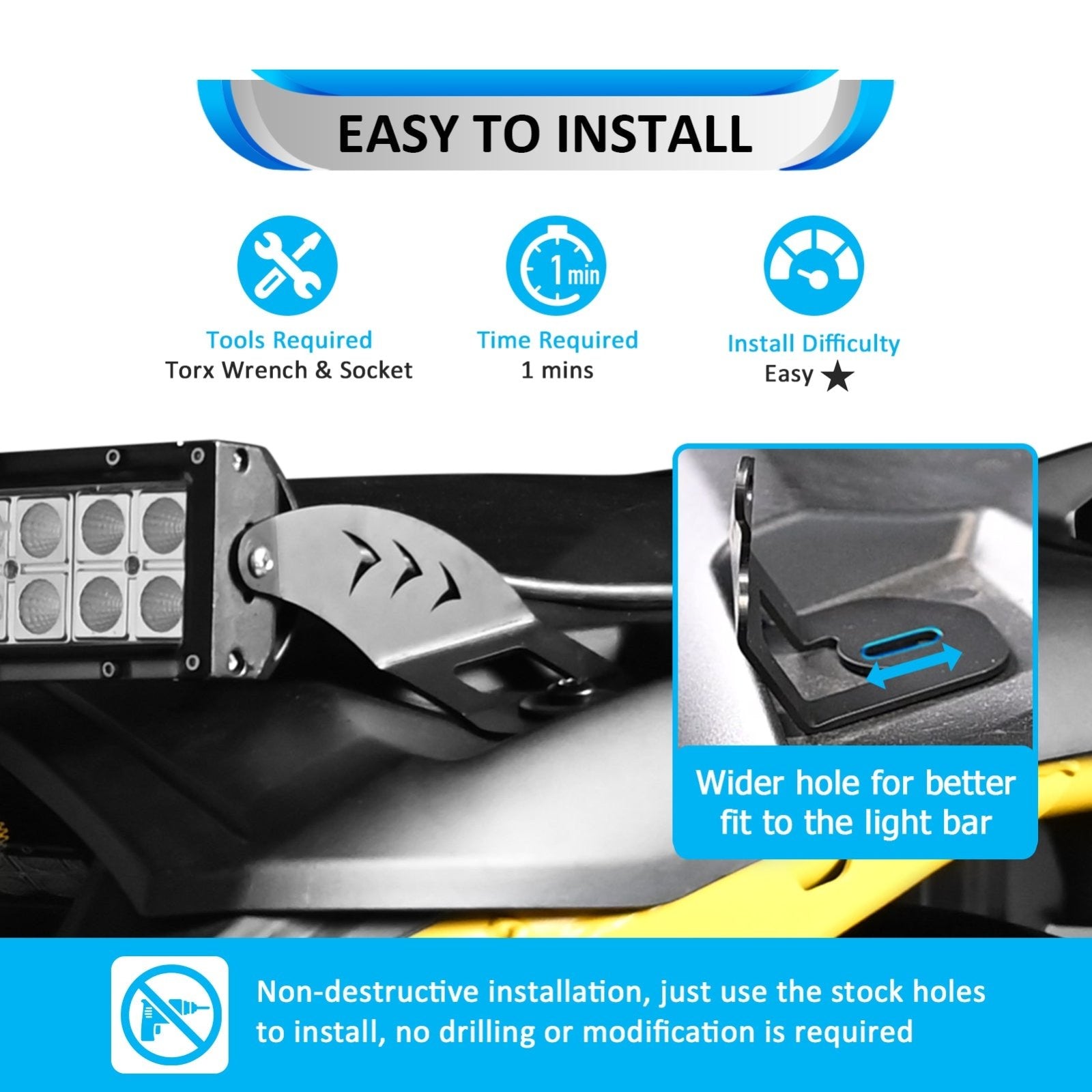 Amber&White Strobe Roof 42