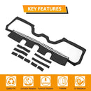 2024 - 2025 Can Am Maverick R/Max UTV Rear Soft Rear Windshield Enclosures, Dustproof Rainproof Protect Against Wind & Cold - WeiSen - 80307017