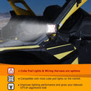 2024 - 2025 Can Am Maverick R/R Max A Pillar LED Work Light Pod Mount Bracket - WeiSen - 80102020